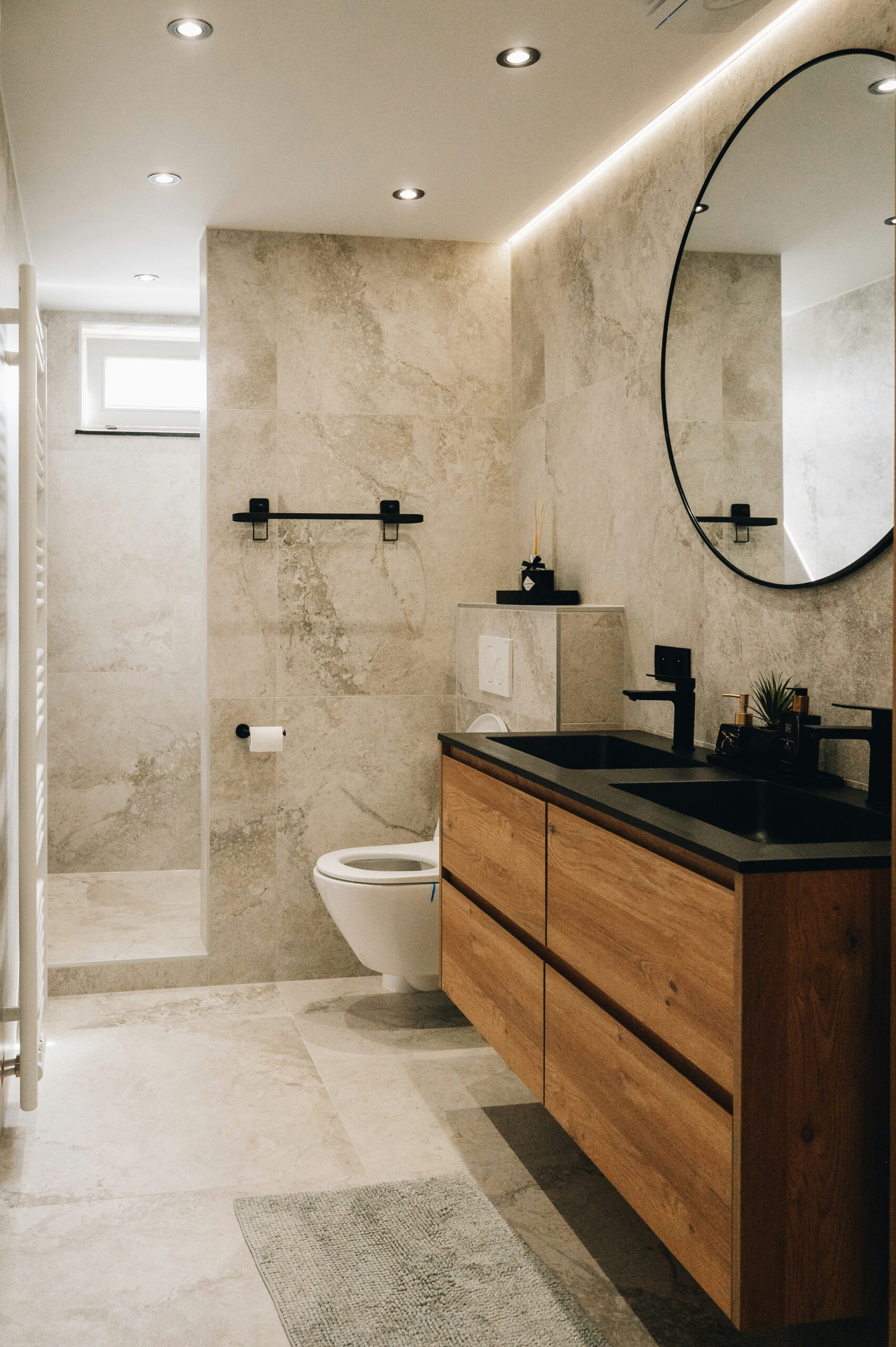 Badkamer met wellnessgevoel